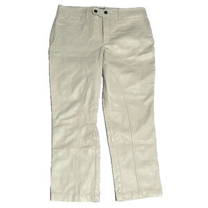 FREE PEOPLE REBEL AT HEART VEGAN LEATHER MOTO PANTS NWT SZ 2